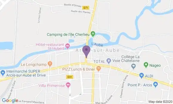 Localisation Crédit Mutuel Agence d