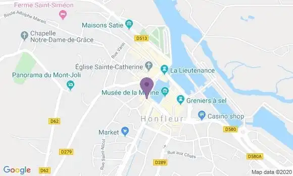 Localisation Crédit Mutuel Agence d