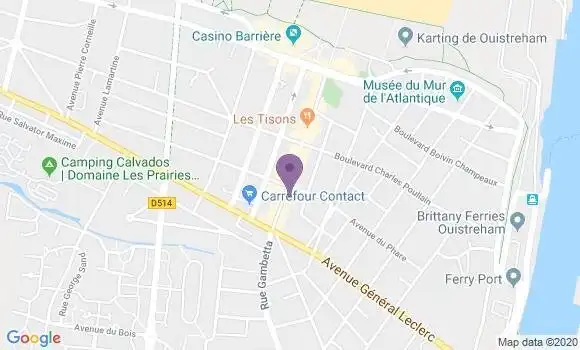 Localisation Crédit Mutuel Agence d