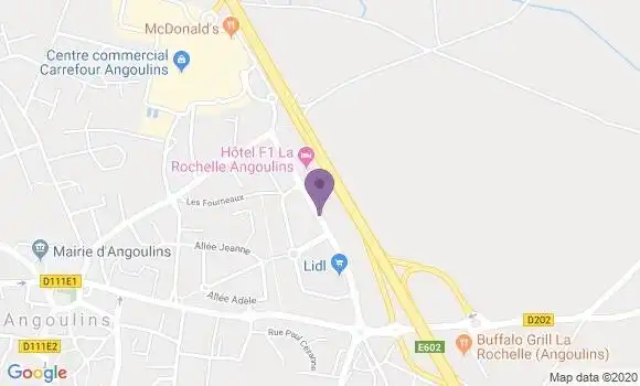 Localisation Crédit Mutuel Agence d