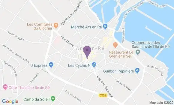 Localisation Crédit Mutuel Agence d
