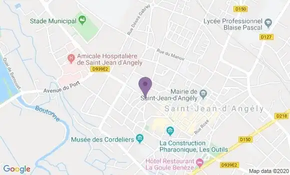 Localisation Crédit Mutuel Agence de Saint Jean d