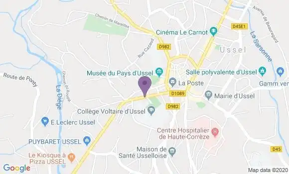 Localisation Crédit Mutuel Agence d