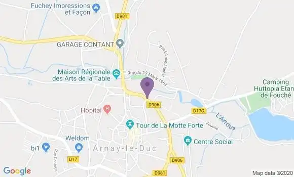 Localisation Crédit Mutuel Agence d