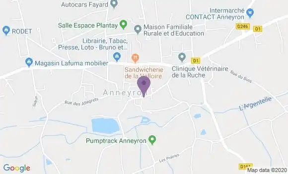 Localisation Crédit Mutuel Agence d