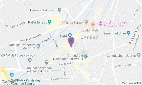 Localisation Crédit Mutuel Agence d