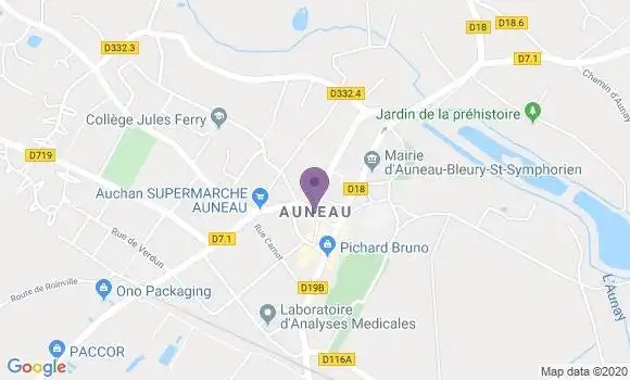 Localisation Crédit Mutuel Agence d