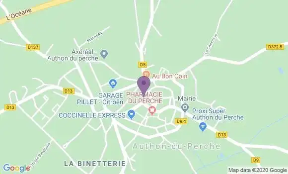 Localisation Crédit Mutuel Agence d