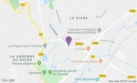 Localisation Crédit Mutuel Agence d