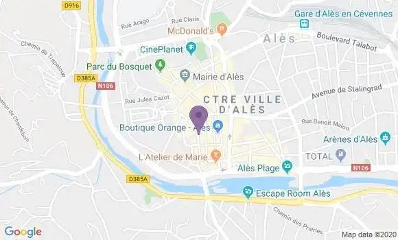 Localisation Crédit Mutuel Agence d