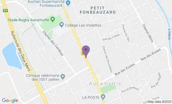 Localisation Crédit Mutuel Agence d
