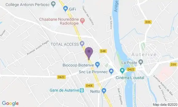 Localisation Crédit Mutuel Agence d