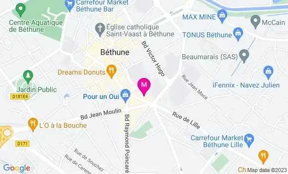 Localisation Mtre Gilbert Benjamin
