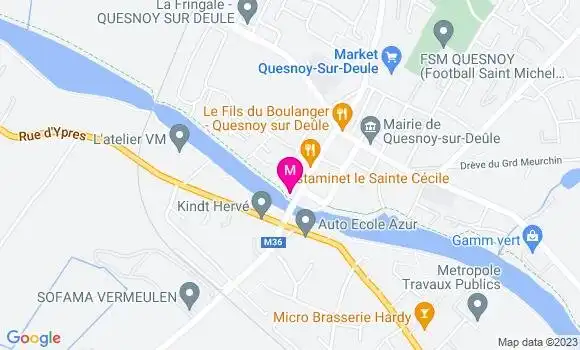 Localisation Mtre Salamon Roger Sandrine