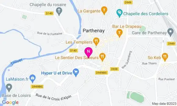 Localisation Mtre Godard Philippe