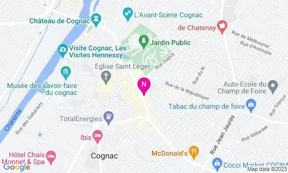 Localisation Mtre Cerf Jeanne Julie