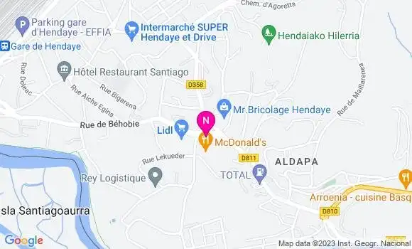 Localisation Mtre Patoir Clément