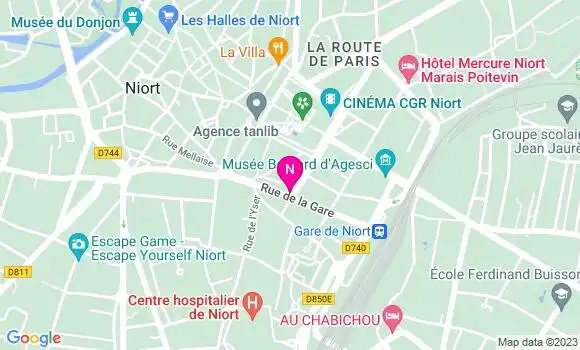 Localisation Mtre Guibert Fetys Véronique