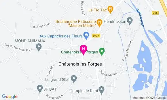 Localisation Mtre Pfister Sébastien