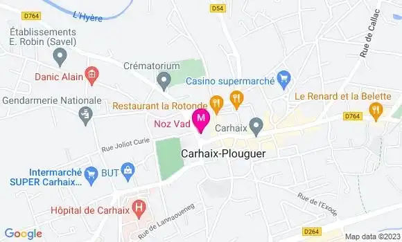 Localisation Mtre Guiziou Fabien