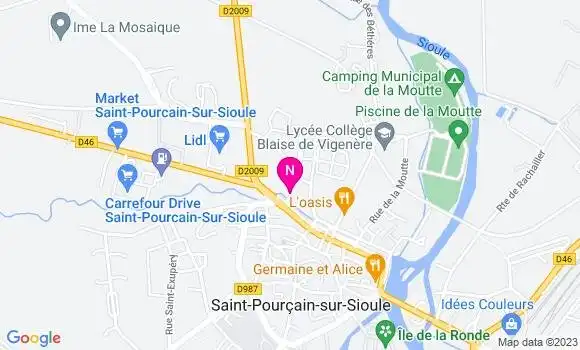 Localisation Mtre Marion Nathalie