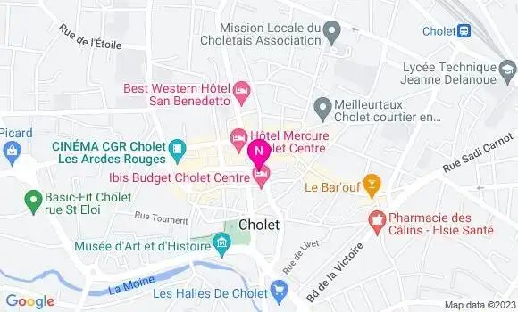 Localisation Mtre Toro Nicolas