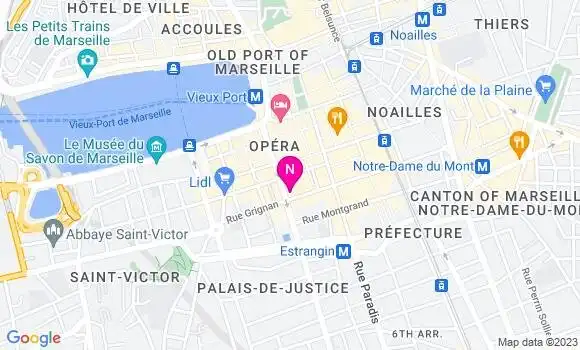 Localisation Mtre Giustiniani Laurent