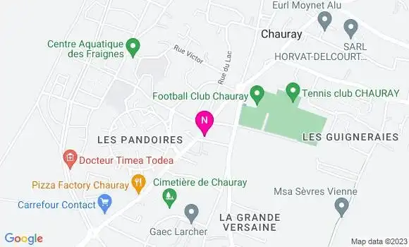 Localisation Mtre Fort Céline