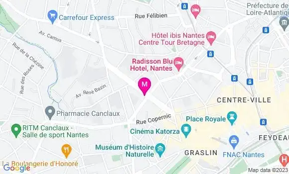 Localisation Mtre Chauveau Vincent