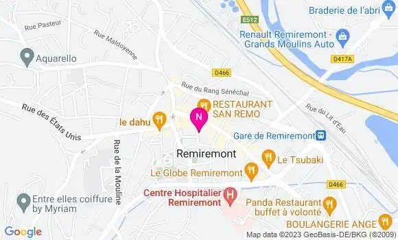 Localisation Mtre Montesinos Peggy