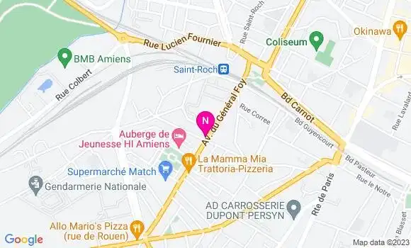 Localisation Mtre Fourdin Frédéric