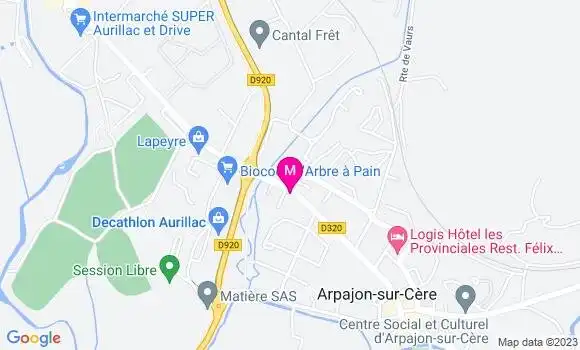 Localisation Mtre Manhes Blondeau Anaïs