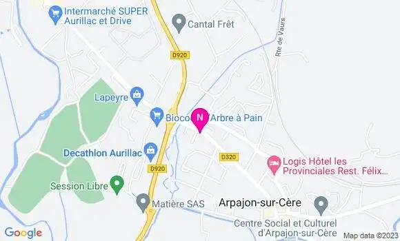 Localisation Mtre Dieuzede Chassaigne Lydie