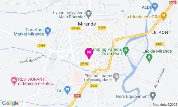 Localisation Mtre Lechaude Rémi