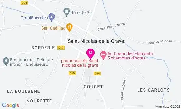 Localisation Mtre Salord Pierre