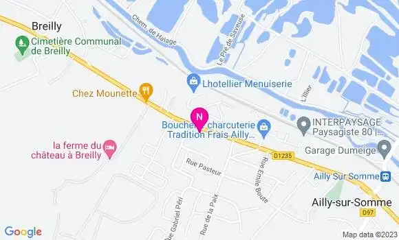 Localisation Mtre Goujon Mathieu