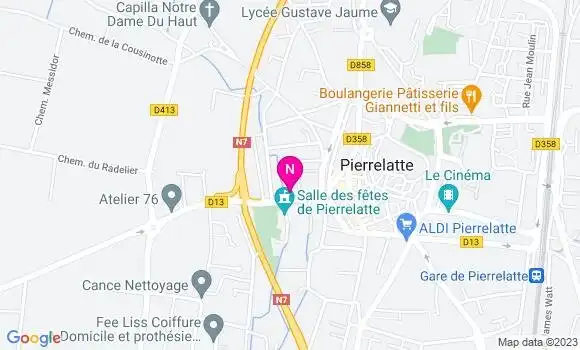 Localisation Mtre Feraud Eric