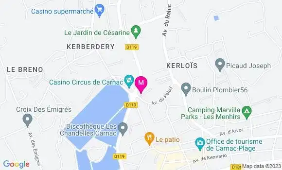 Localisation Mtre Corbel Gwenn