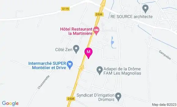 Localisation Mtre Pastorino Vincent