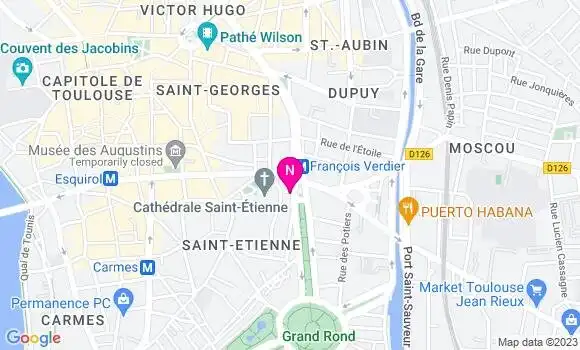 Localisation Mtre Faivre Samantha