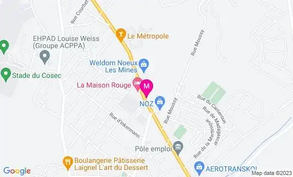 Localisation Mtre Boulnois Emilie
