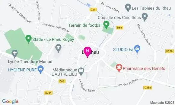 Localisation Mtre De Bodman Marie Aude