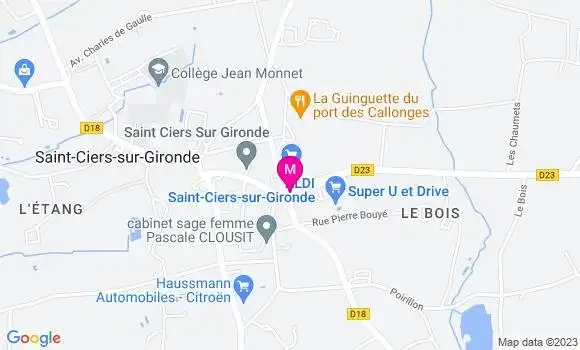 Localisation Mtre Fiasson Julien