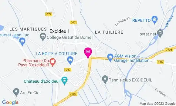 Localisation Mtre Artigue Cazcarra Christelle