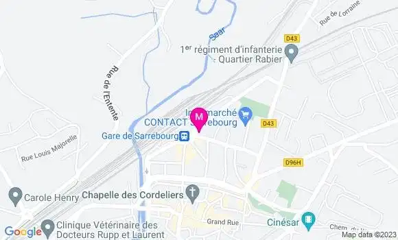Localisation Mtre Bâchet Dorine