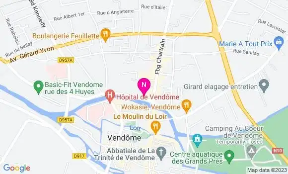 Localisation Mtre Robert Carole