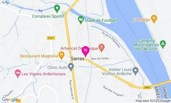 Localisation Mtre Bouty Baptiste