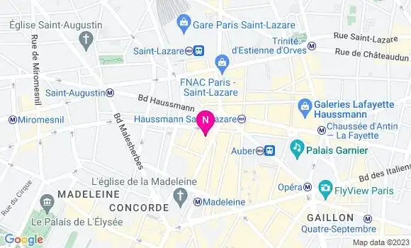 Localisation Mtre Paluan Sabine