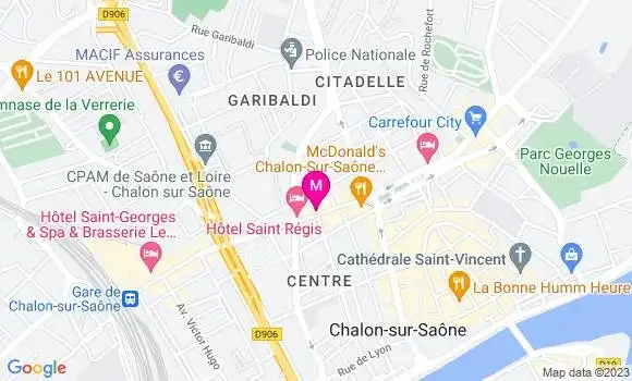 Localisation Mtre Lorthiois Florence