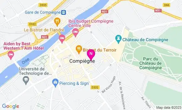Localisation Mtre Grange Laurent